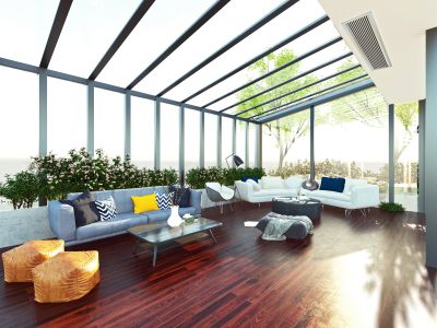 Sunroom with Panoramic Views