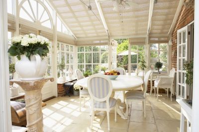 Sunroom with Panoramic Windows